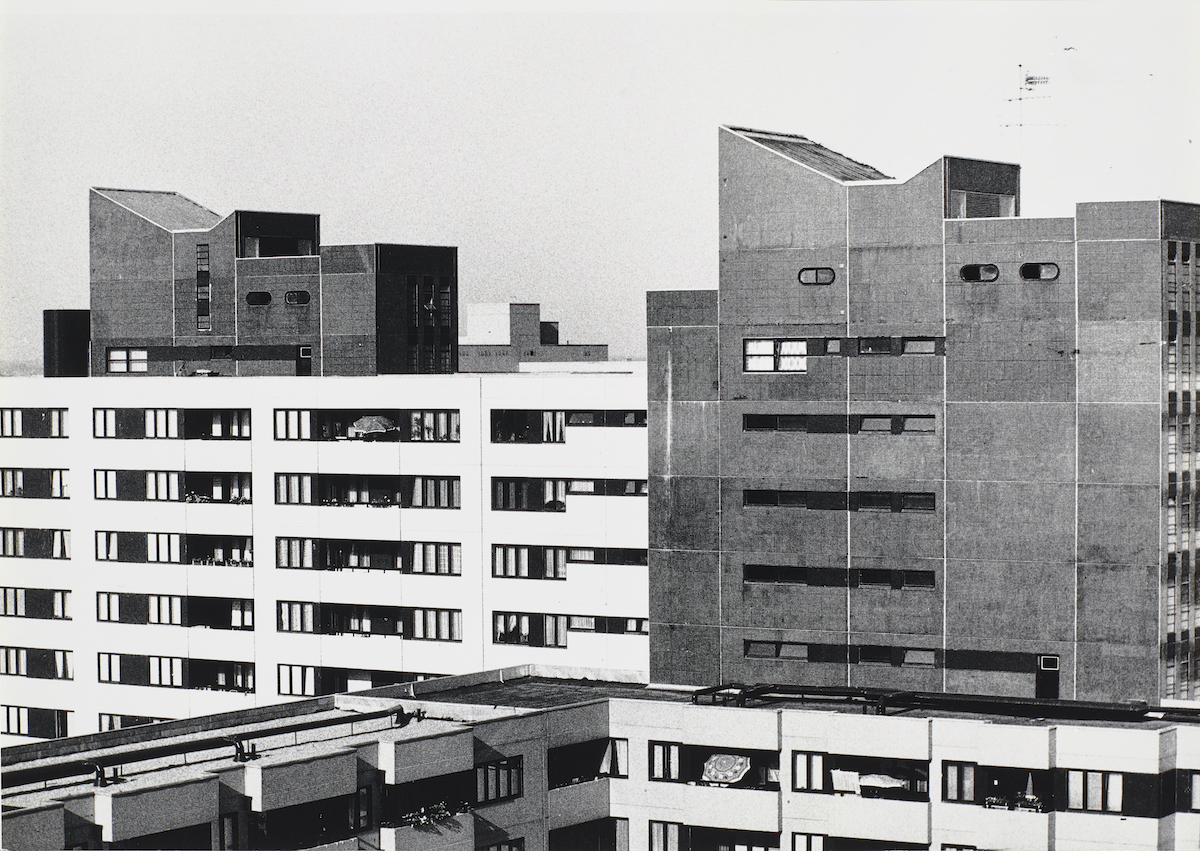 Märkisches Viertel, Berlin, 1971, 21,3 x 30,1 cm, Silbergelatineabzug auf Barytpapier, Neg.-Nr. 573-27