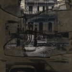 New Orleans (Fotochemische Vermalung), USA, 1984, 30,9 x 24,1 cm, Silbergelatineabzug auf Barytpapier, Neg.-Nr. 3932 -24