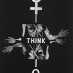 Think (Collage) 1968, Berlin, 30,2 x 22,5 cm, Silbergelatineabzug auf Barytpapier, Neg.-Nr. 255-19