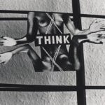Think (Collage) 1968, Berlin, 30,2 x 22,5 cm, Silbergelatineabzug auf Barytpapier, Neg.-Nr. 255-19
