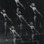 Ballettimpressionen (Mehrfachbelichtung), Berlin, 1972, 30,4 x 23,5 cm, Silbergelatineabzug auf Barytpapier, Neg.-Nr. 623-29