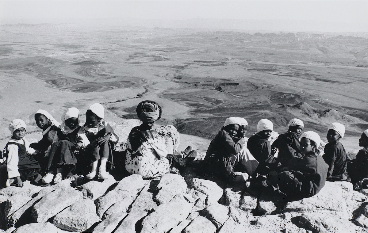 Wüste Negev, Israel, 1979, 19,8 x 30,9 cm, Silbergelatineabzug auf Barytpapier, Neg.-Nr. 3126 -22